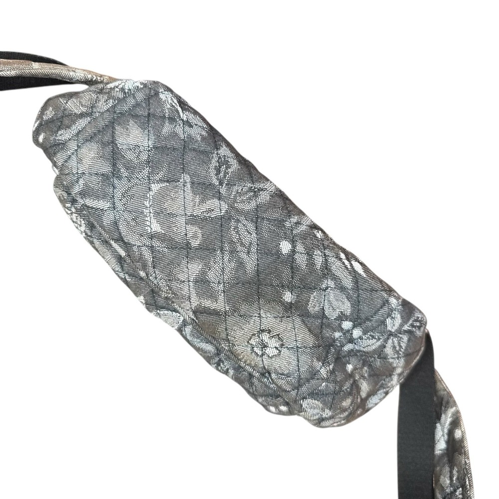 Vera Bradley Cloud‎ Gray Paisley Print Quilted Fabric Backpack - Picture 5 of 7